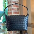 B-VENETA Mini Wallace Intrecciato Leather Shoulder Bag