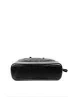 CHNL -  Black Gabrielle Top Handle Top Gold And Silver