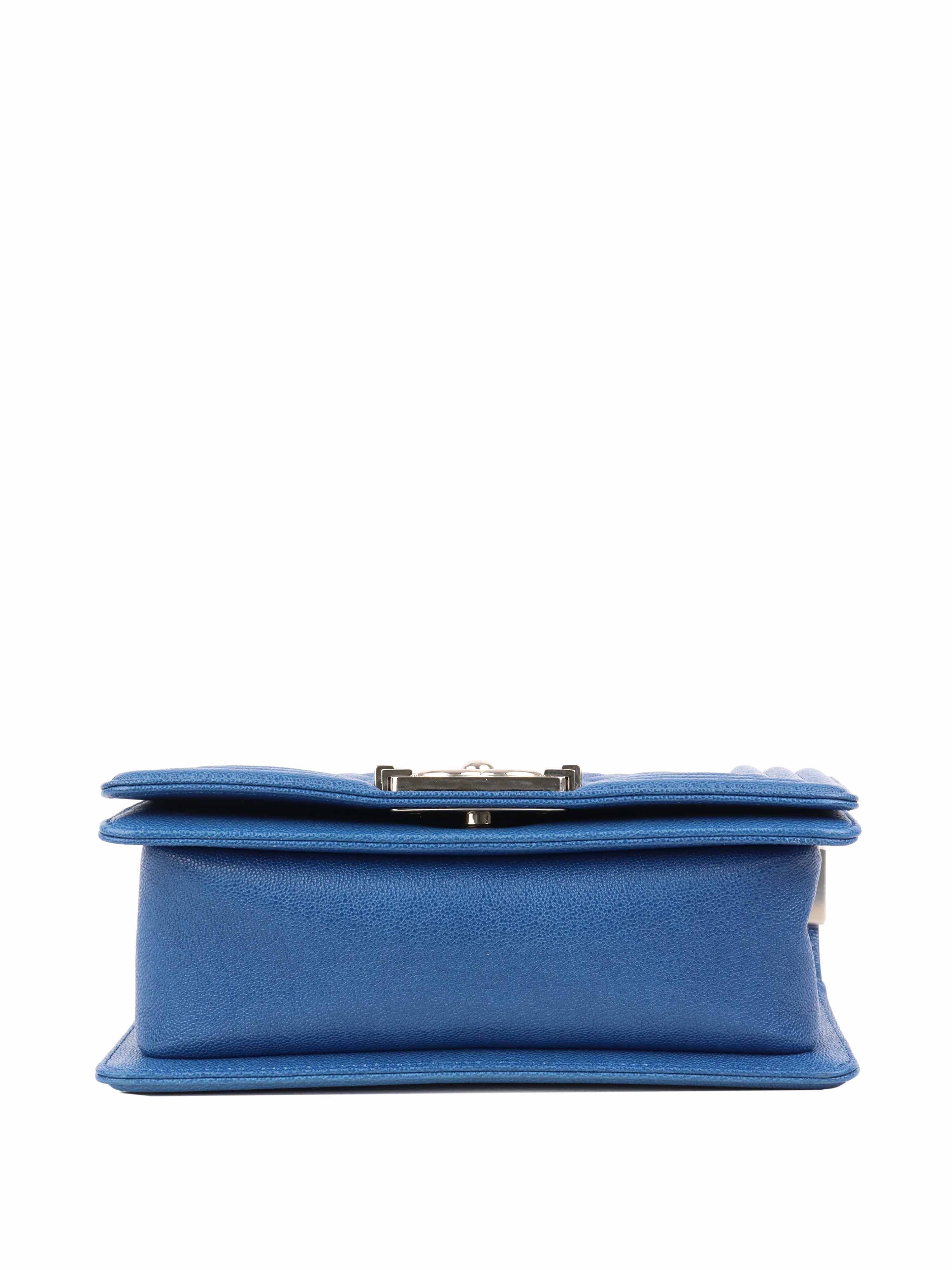 CHNL -  Blue Small Boy Bag.