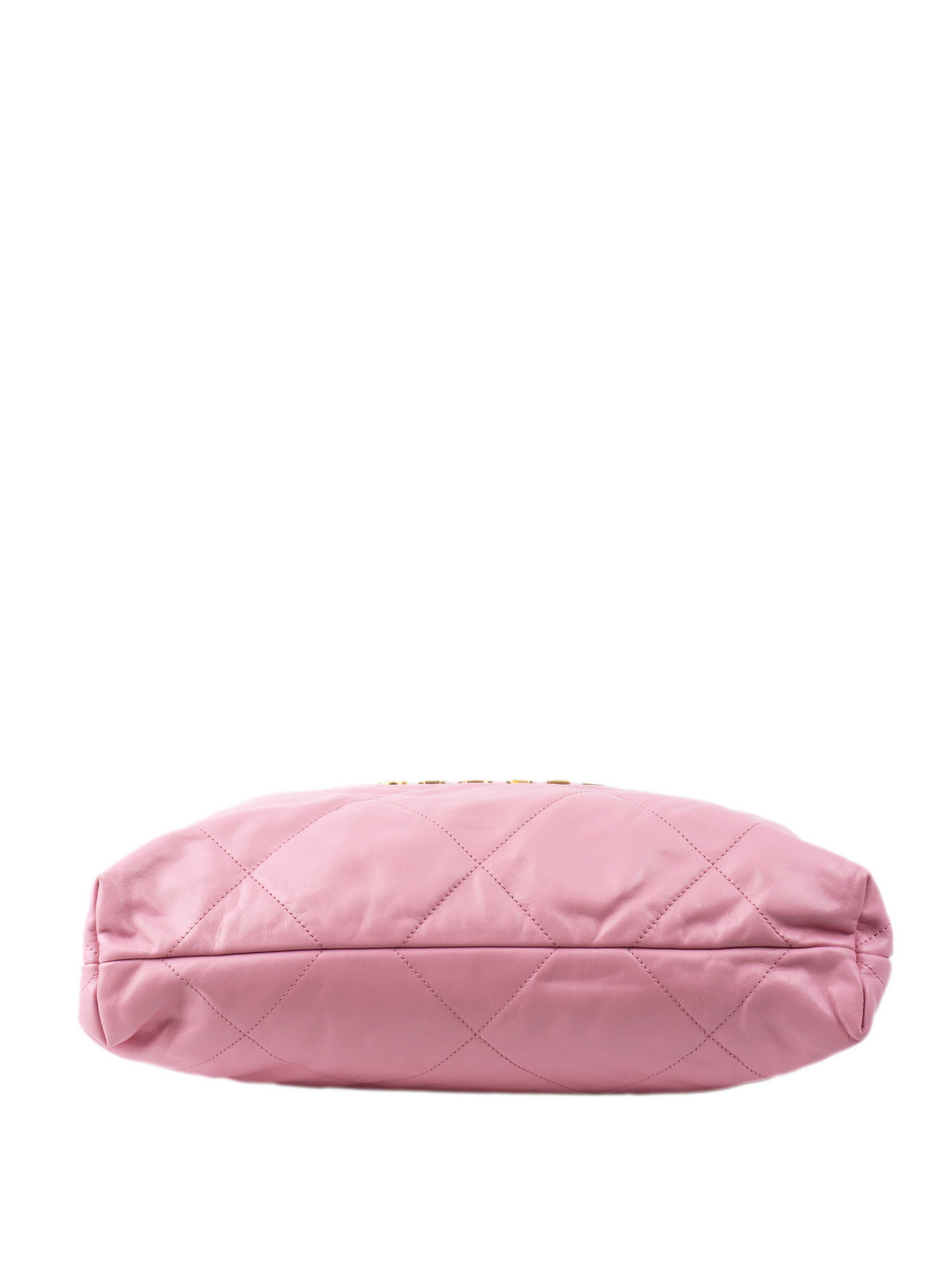 CHNL -  Medium Pink 22 Bag.