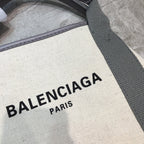 BLN-Ciaga Navy XS Tote Bag In Gray, For Women,  Bags 12.6in/32LO