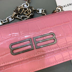 BLN-Ciaga Gossip Small On Chain Shoulder Bag Pink, For Women,  Bags 7.4in/19LO