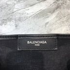 BLN-Ciaga Navy Small Cabas Tote Bag In Black, For Women,  Bags 18.5in/47LO 3399332HH3N9260