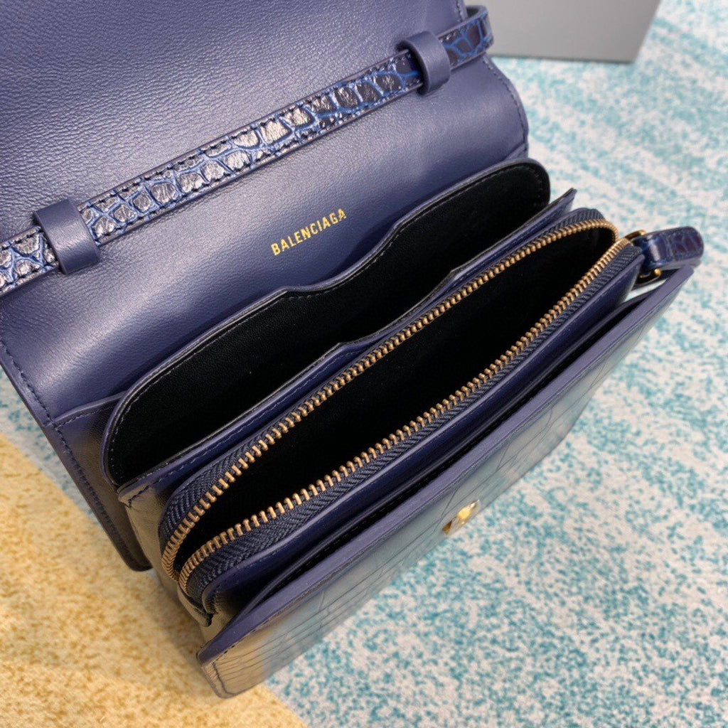 BLN-Ciaga Bolso Bandolera B In Dark Blue , For Women,  Bags 7in/18LO
