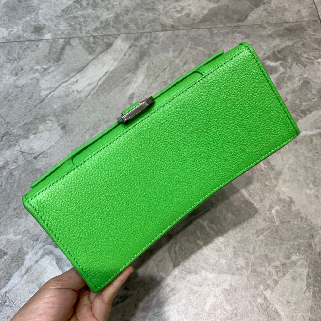 BLN-Ciaga Hourglass Small Handbag In Green, For Women,  Bags 9in/23LO