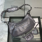 BLN-Ciaga Le Cagole XS Shoulder Bag In Gray, For Women,  Bags 13in/33LO