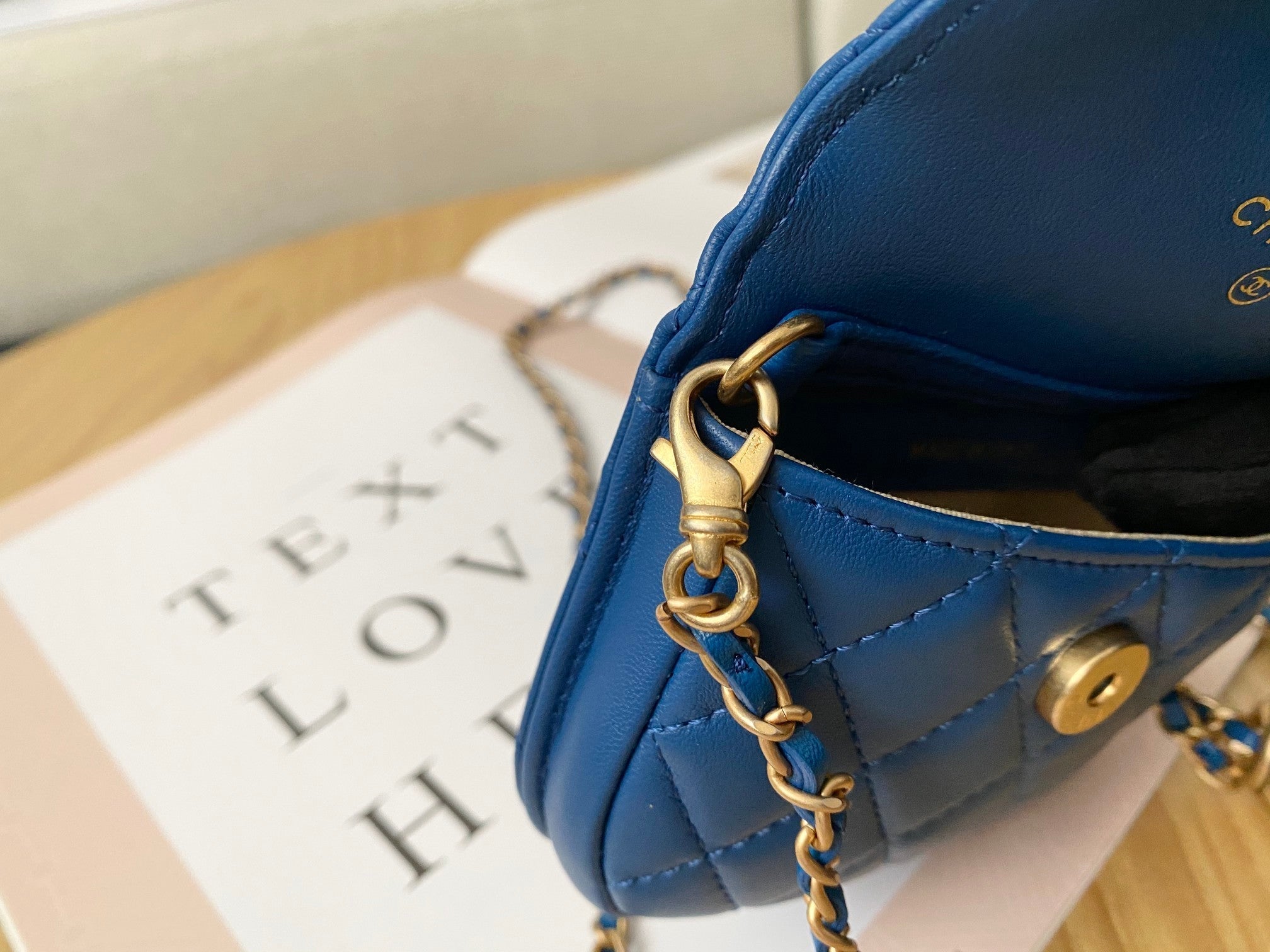 CHL - Mini 1889 Unblocked Metal Ball Blue Bag For Women 9LO/3.5in
