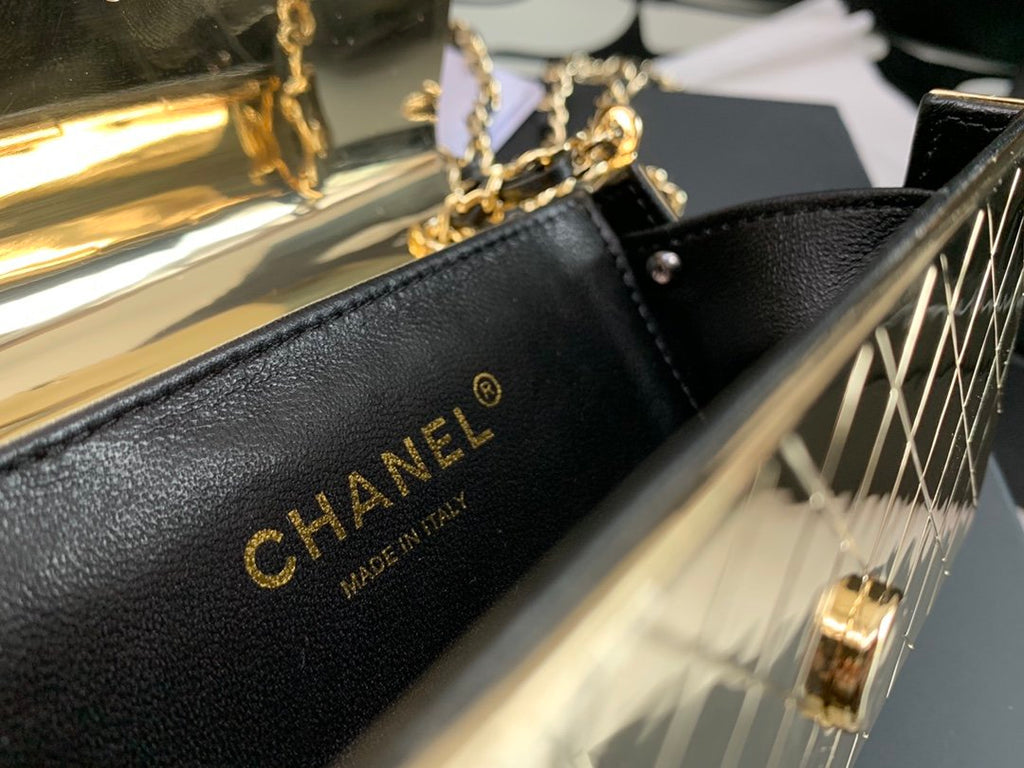CHL -  Evening Flap Small Gold Bag For Women 12LO/4.5in