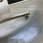 BLN-Ciaga XX Small Hobo Bag In White, For Women,  Bags 7.8in/20LO 6955892108Y9001