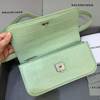 BLN-Ciaga Gossip Small Shoulder Bag Light Green, For Women,  Bags 9.1in/23LO