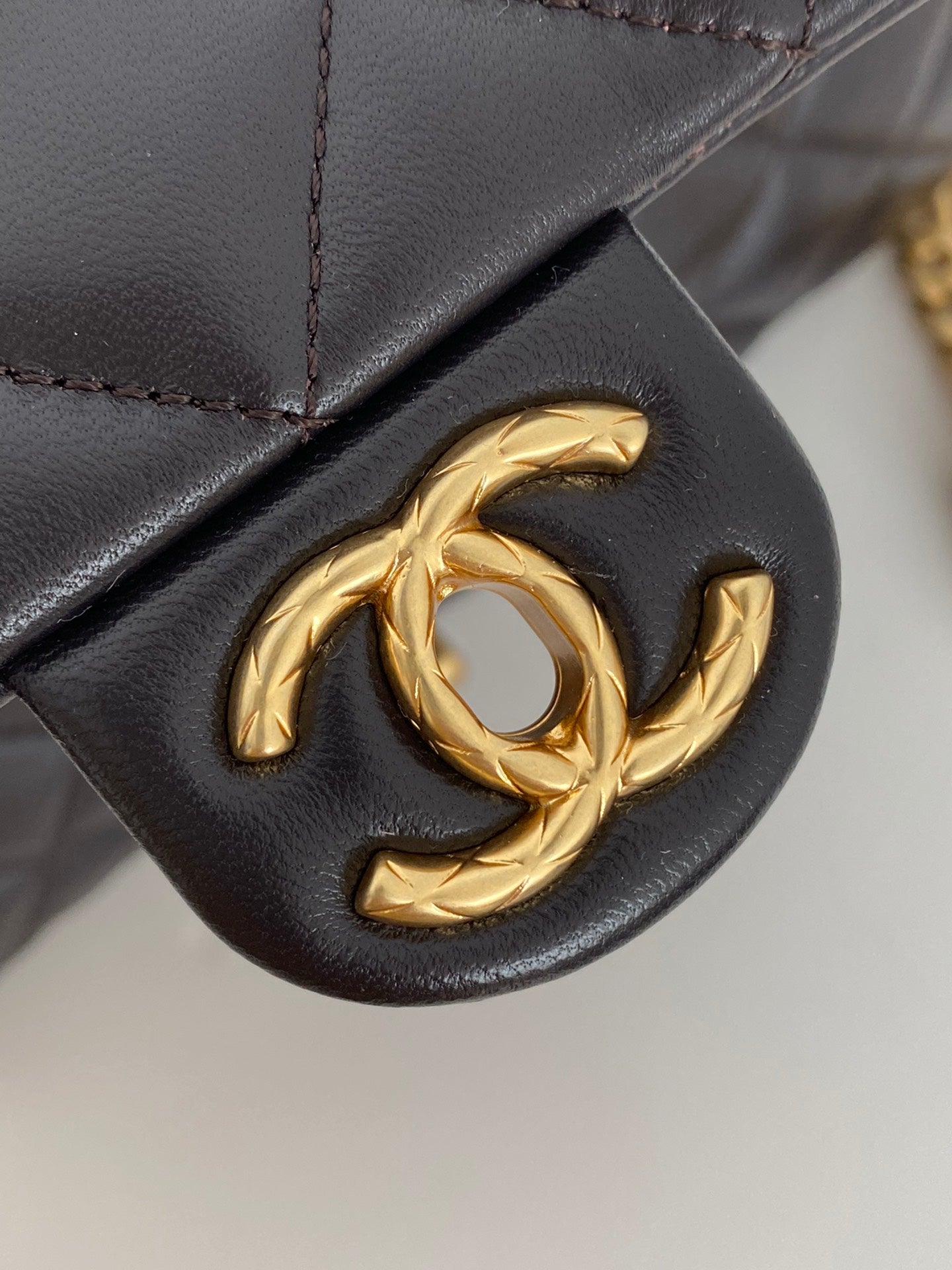 CHL - Small Flap Bag Black For Women Bags 8.7in/22LO