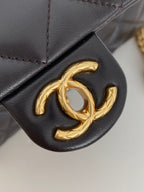 CHL - Small Flap Bag Black For Women Bags 8.7in/22LO