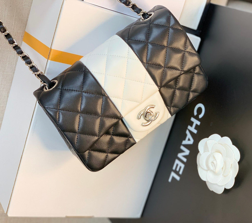 CHL - Mini Flap Bag Black For Women 7.8in/20LO