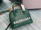 BLN-Ciaga Ville Mini Handbag In Dark Green, For Women,  Bags 4.7in/12LO