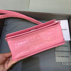 BLN-Ciaga Gossip Small Shoulder Bag Pink, For Women,  Bags 9.1in/23LO