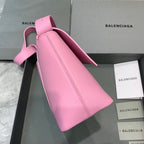 BLN-Ciaga Downtown Small Shoulder Bag In Pink, For Women,  Bags 11.8in/30LO 67135329S1Y5906