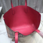 BB Reversible Tote Haymarket Canvas Medium For Women, Bags 19.3in/49LO