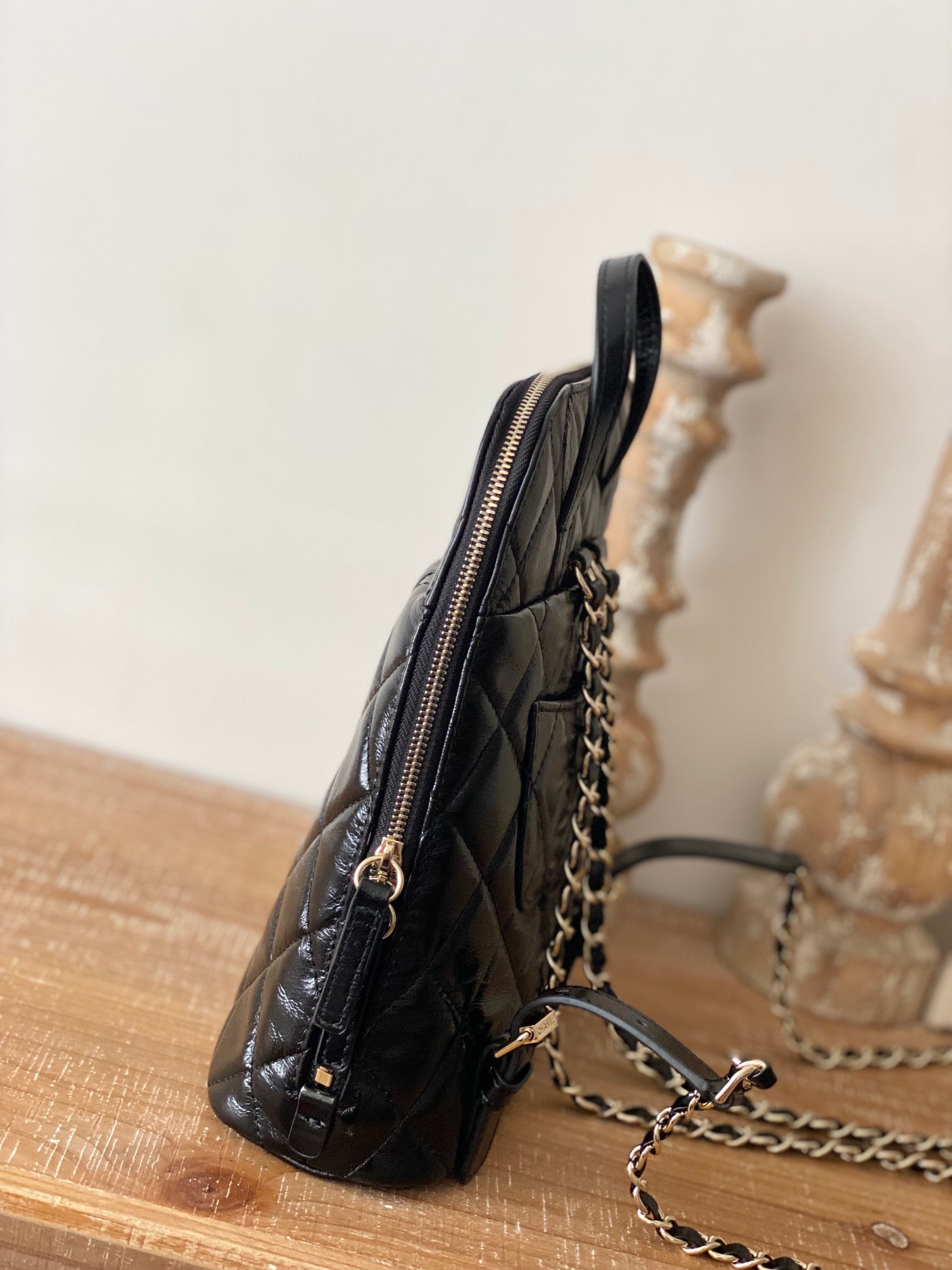 CHL - Rucksack Backpack Black Bag For Women 21LO/8in