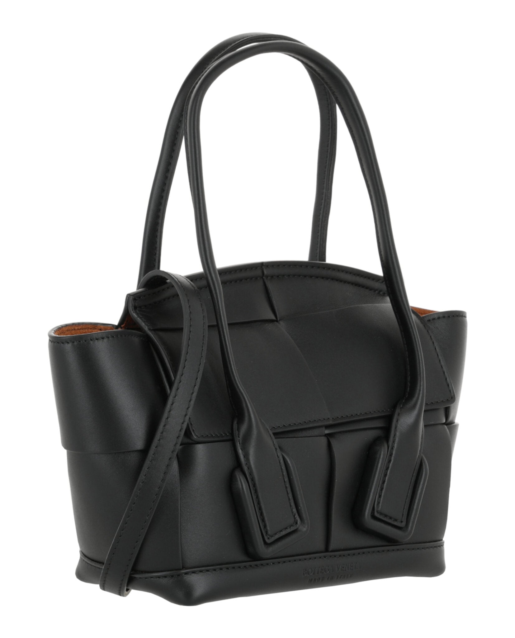 B V  - Womens Arco 33 Mini Grainy Leather Top-Handle Bag