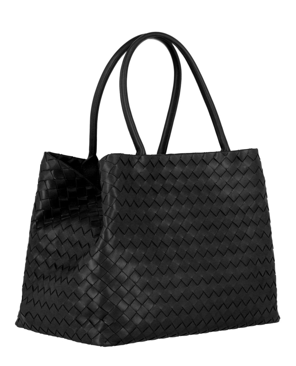 B V  - Womens Intrecciato Leather Tote