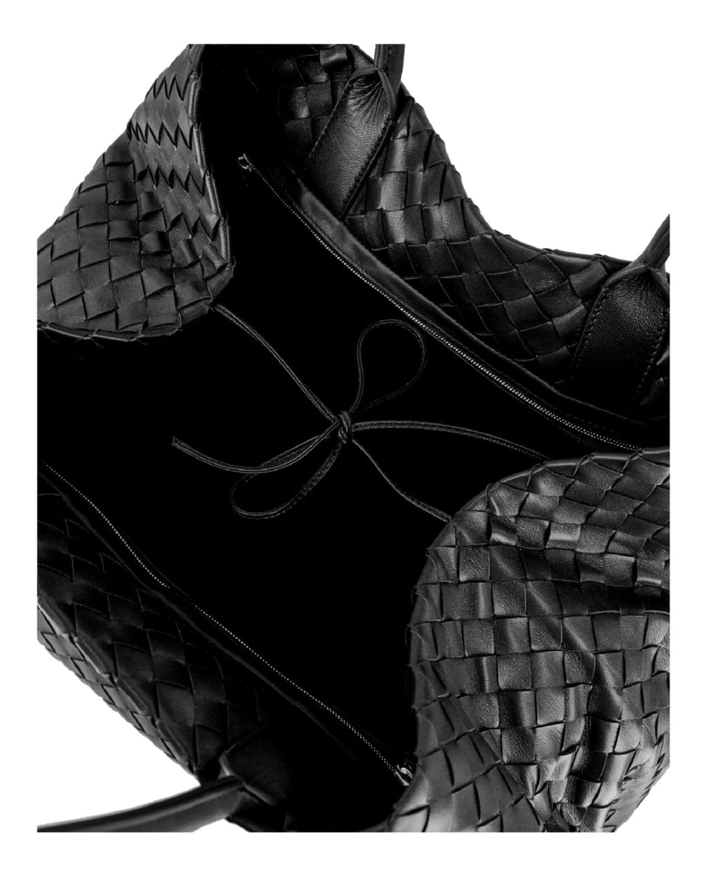 B V  - Womens Intrecciato Leather Tote