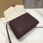 B-Berry - BB  Small Macken Colorblock Crossbody Brown/White Bag For Women, Bags 9.5in/24LO