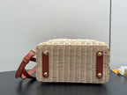LV Capucines BB Top Handle Tan Cowhide & Rattan HW