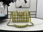 CHL -  19 Large Handbag Gold Hardware Green For Women Handbags, Shoulder Bags 11.8in/30LO
