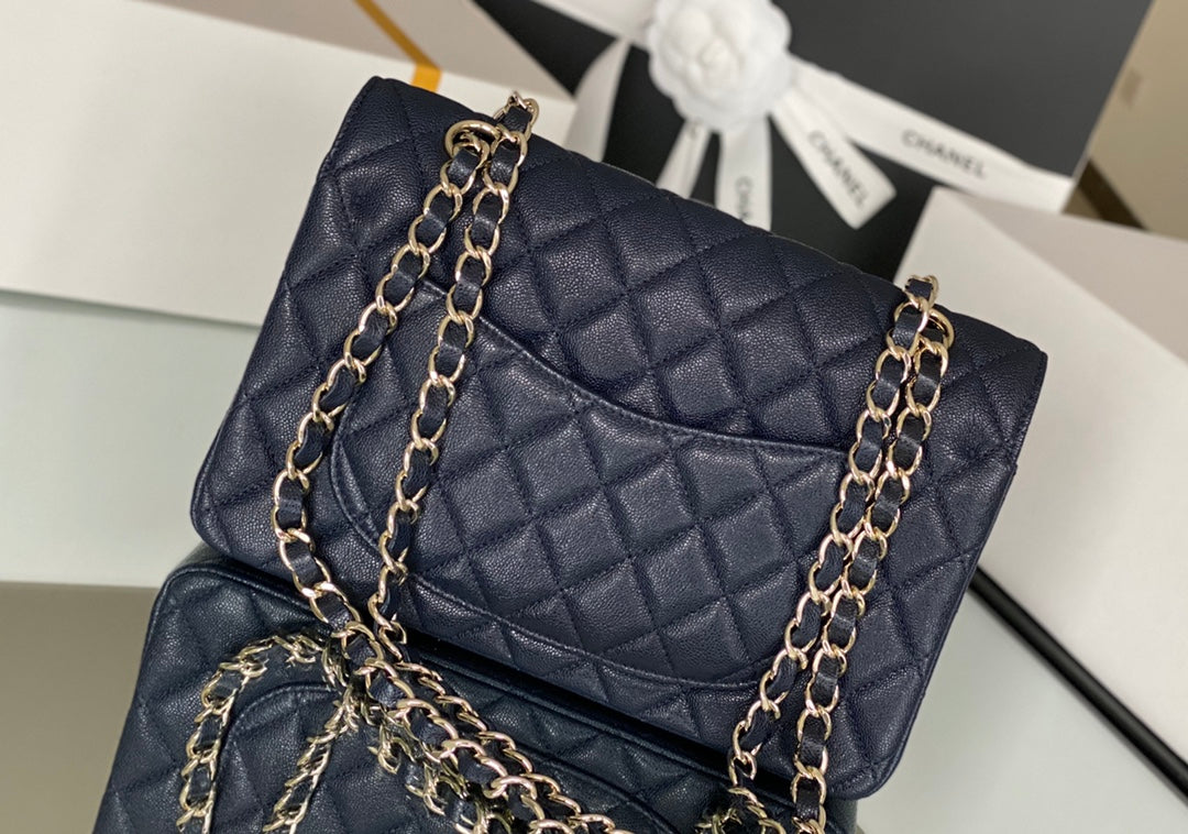 CHL -  Classic Handbag 26LO Dark Blue For Women A01112