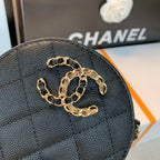 CHL - Round Bag Crossbody  Black For Women 4.7in/12LO