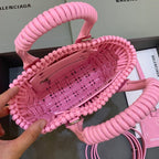 BLN-Ciaga Bistro XS Basket With Strap In Pink, For Women,  Bags 16.1in/41LO