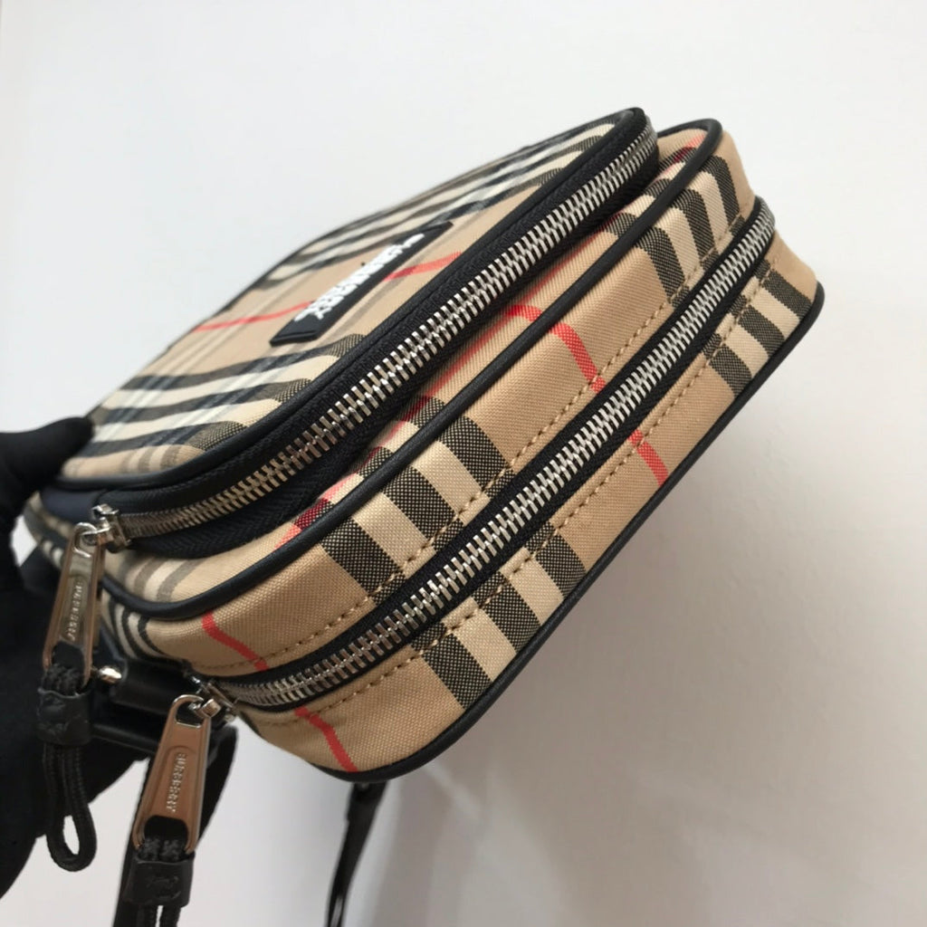 B-Berry - BB   Check And Crossbody Bag For Men, Bags 8.7in/22LO
