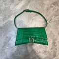 BLN-Ciaga Hourglass Handbag In Green, For Women,  Bags 9.8in/25LO
