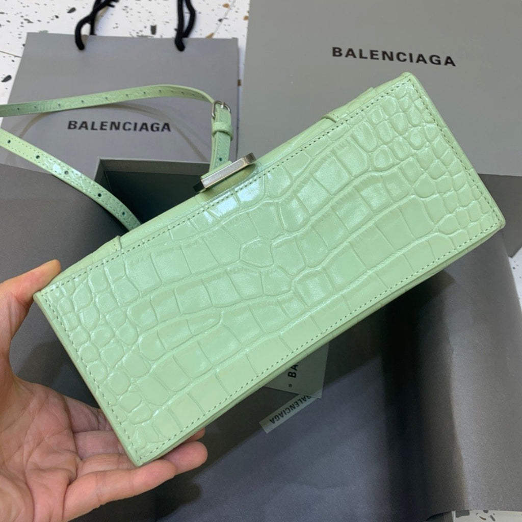 BLN-Ciaga Hourglass Small Handbag In Light Green, For Women,  Bags 9in/23LO