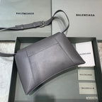 BLN-Ciaga Downtown Small Shoulder Bag In Gray, For Women,  Bags 11.8in/30LO 67135329S1Y1604