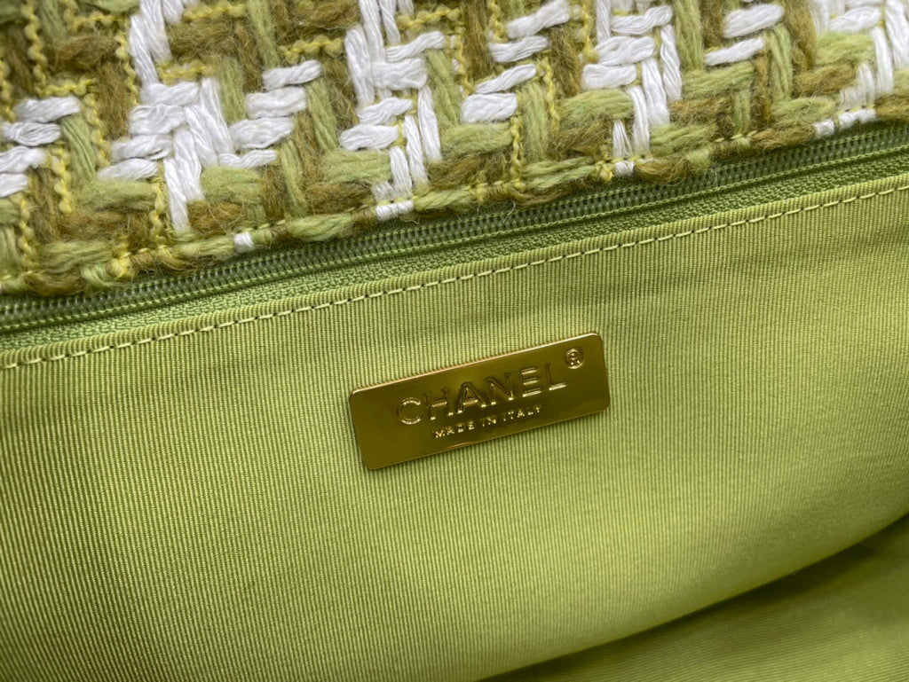 CHL -  19 Large Handbag Gold Hardware Green For Women Handbags, Shoulder Bags 11.8in/30LO