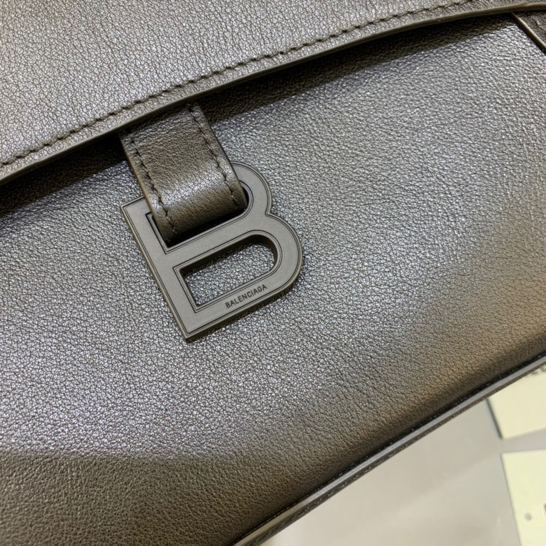 BLN-Ciaga Downtown Medium Shoulder Bag In Black, For Women,  Bags 12.6in/32LO 67135429S171000