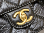 CHL -  Co Co Shoulder Bag Gold Chain Black 9.8in/25LO