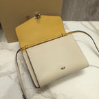 B-Berry - BB  Small Macken Colorblock Crossbody Beige/Yellow Bag For Women, Bags 9.5in/24LO
