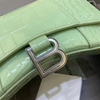 BLN-Ciaga Hourglass XS Handbag In Light Green, For Women,  Bags 7.4in/19LO