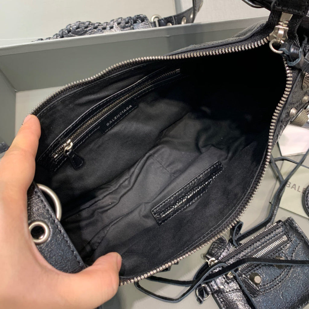 BLN-Ciaga Le Cagole XS Shoulder Bag In Black, For Women,  Bags 13in/33LO
