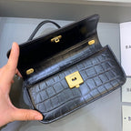 BLN-Ciaga Gossip Small On Chain Shoulder Bag Black, For Women,  Bags 7.4in/19LO