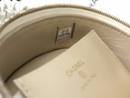 CHL - Vanity Case Shiny Gold White Bag For Women 9.5LO/3.7in