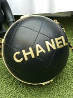 CHL -  Ball Bag Black and Gold Chain Bag For Women 23.5LO/9.25in