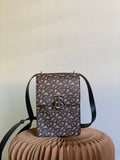 B-Berry - BB  Monogram Print Robin Bag For Women, Women’s Bags 7.5in/19LO