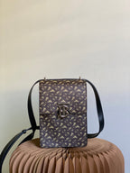 B-Berry - BB  Monogram Print Robin Bag For Women, Women’s Bags 7.5in/19LO