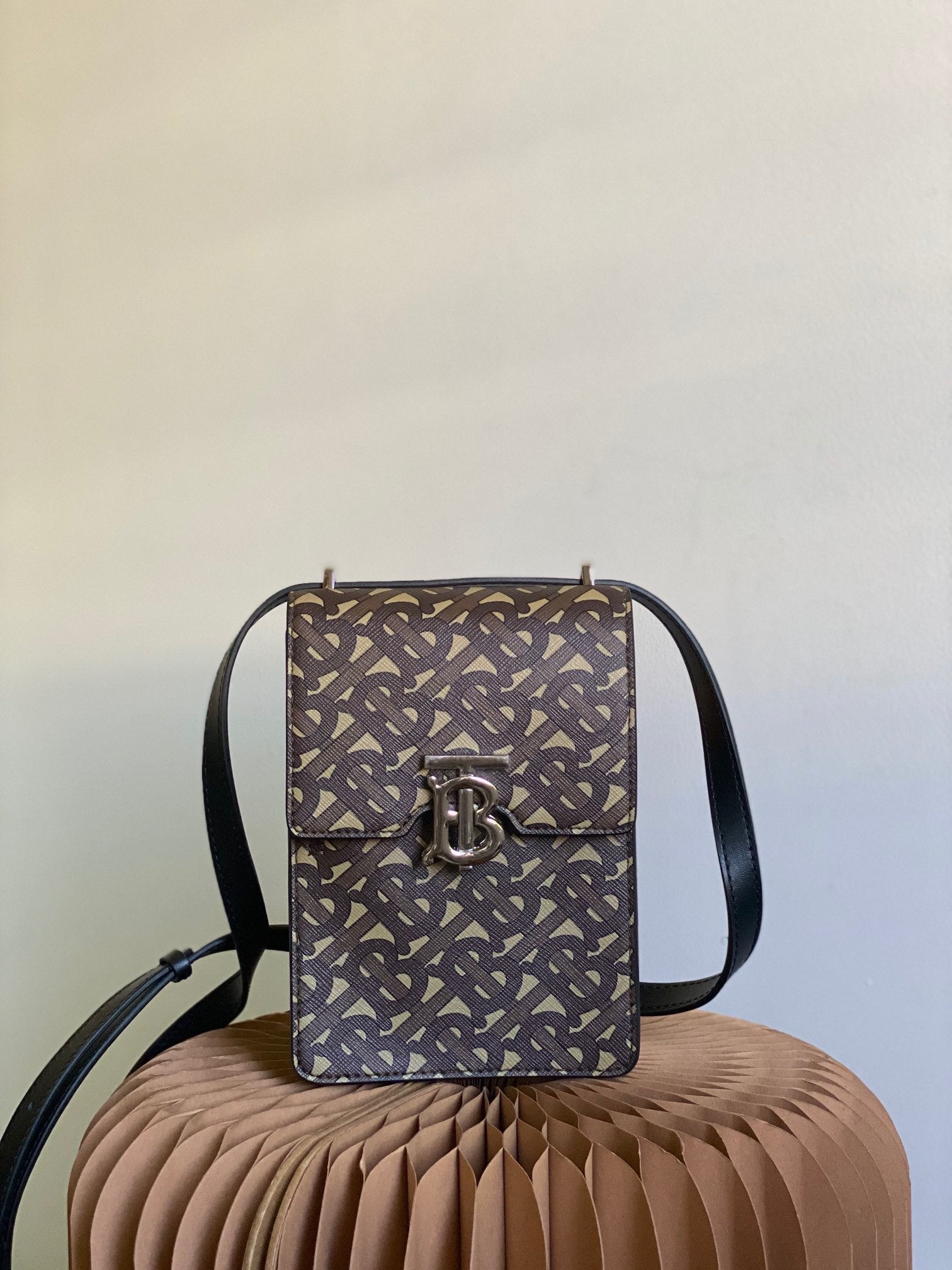 B-Berry - BB  Monogram Print Robin Bag For Women, Women’s Bags 7.5in/19LO
