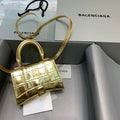BLN-Ciaga Hourglass Mini Handbag In Gold, For Women,  Bags 4.7in/12LO