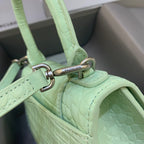 BLN-Ciaga Hourglass XS Handbag In Light Green, For Women,  Bags 7.4in/19LO