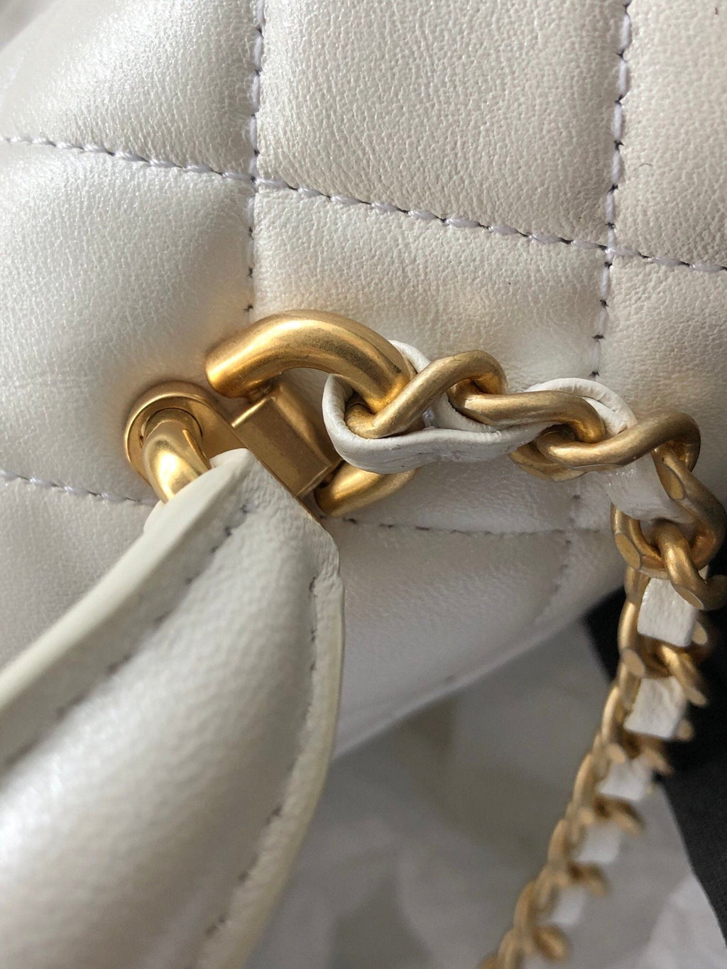 CHL - Mini Flap Bag With Top Handle White For Women 7.8in/20LO